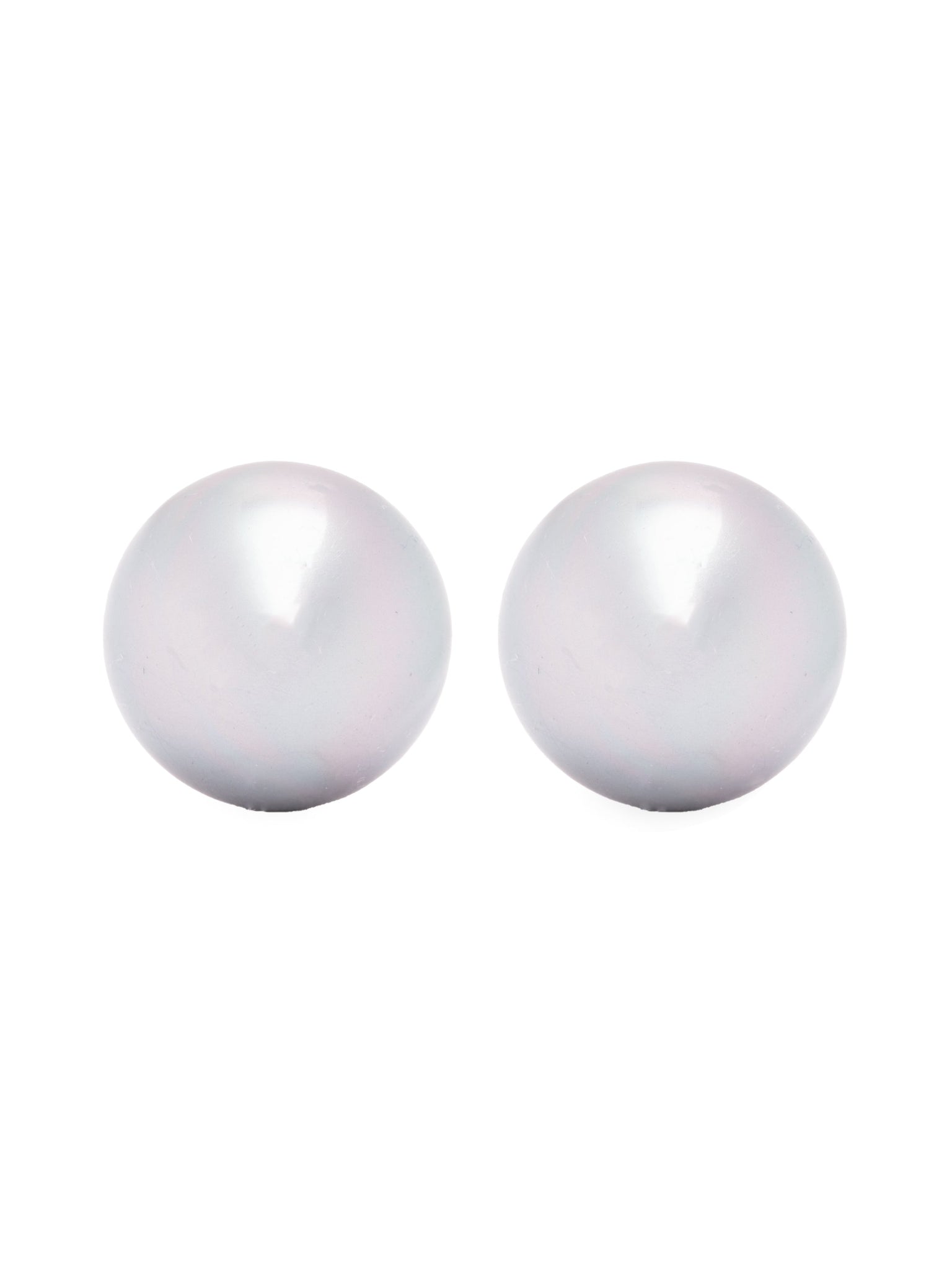 The Pearl Story - Mystic Grey Pearl Earrings 