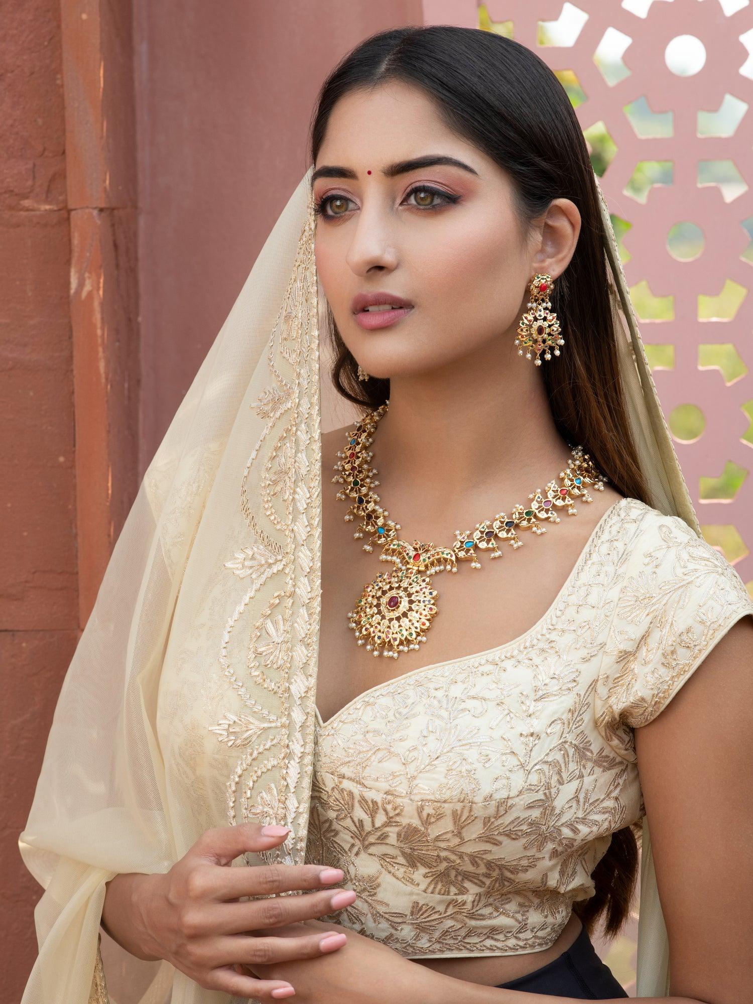 Bridal Nauvari Nauvari Saree Look With Jewellery Makeup