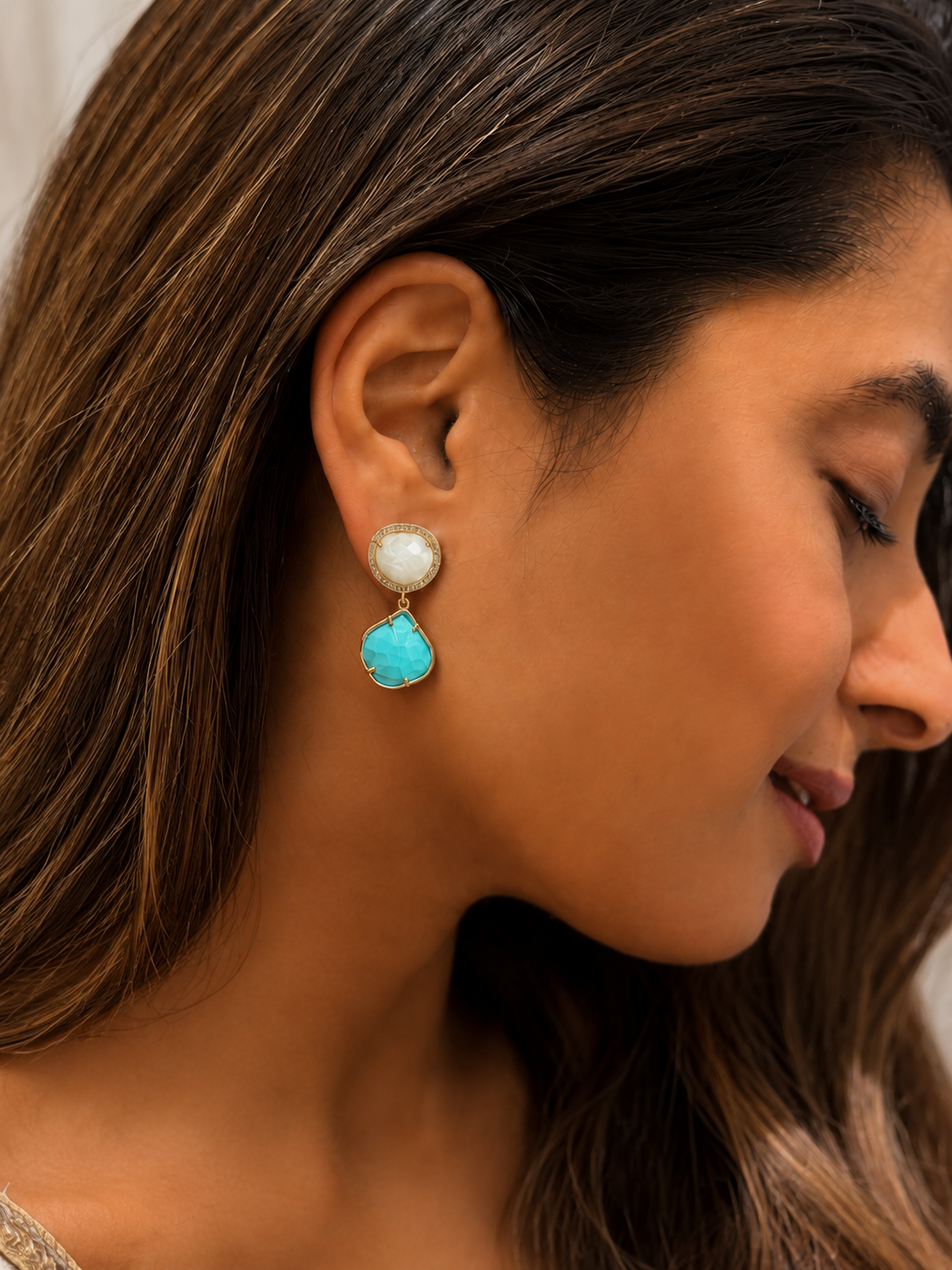 Touch of Turquoise Earrings