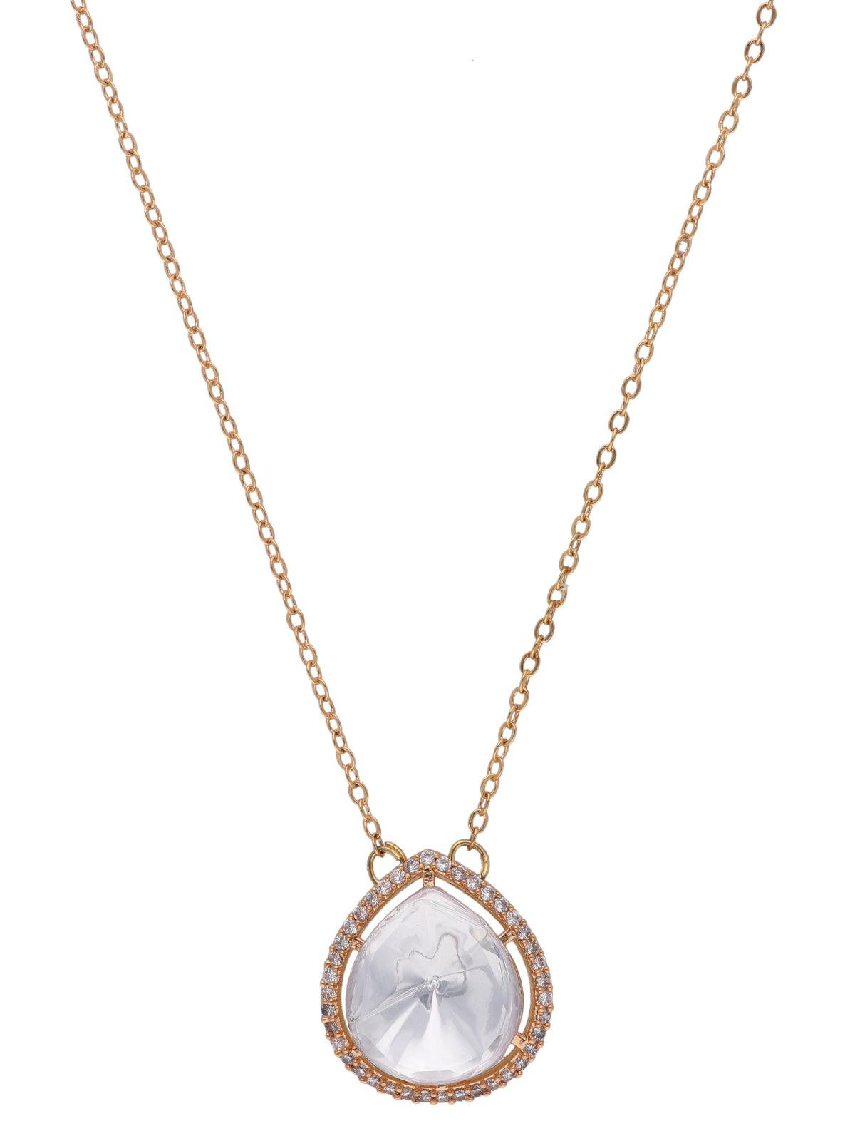  Zoya Polki Pendant Set