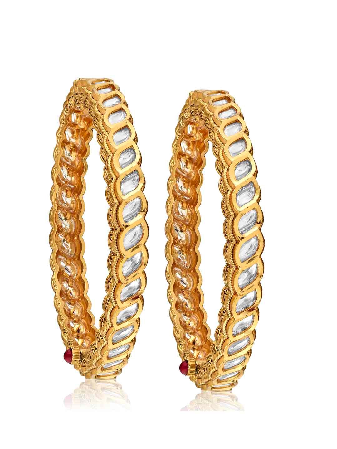 The Bridal Edit - Kundan And Gold Bangles 