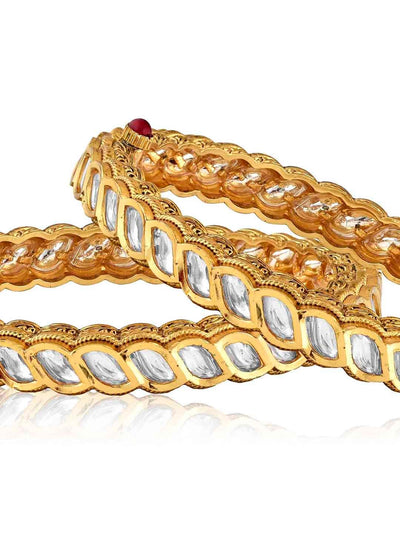 The Bridal Edit - Kundan And Gold Bangles 