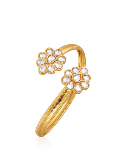 Meira Coupled Kundan Bracelet 