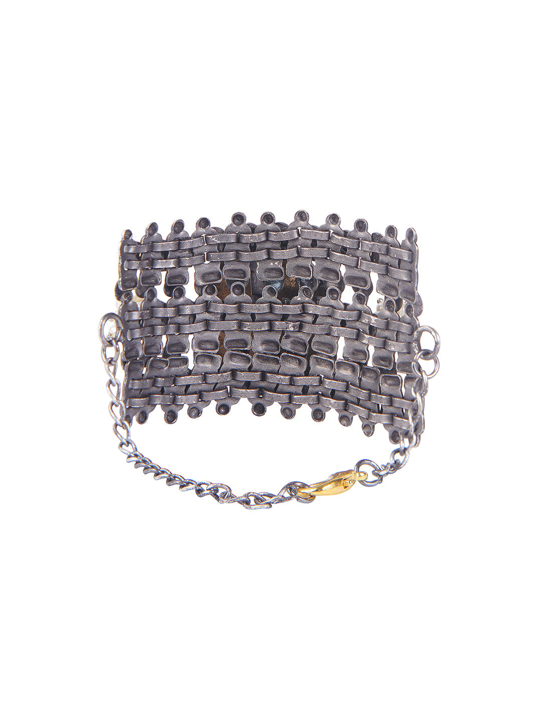  Aria Oxidised Vintage Enamled Bracelet