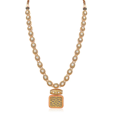 Meira Kundan String and Thewa Necklace 