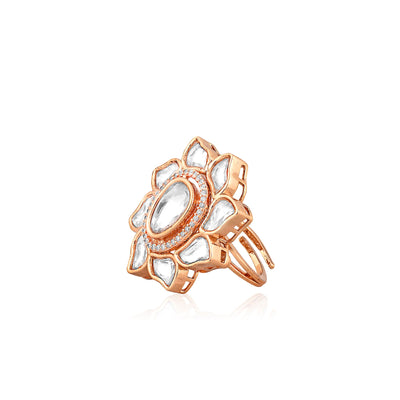 Meira Petals of Kundan Ring 