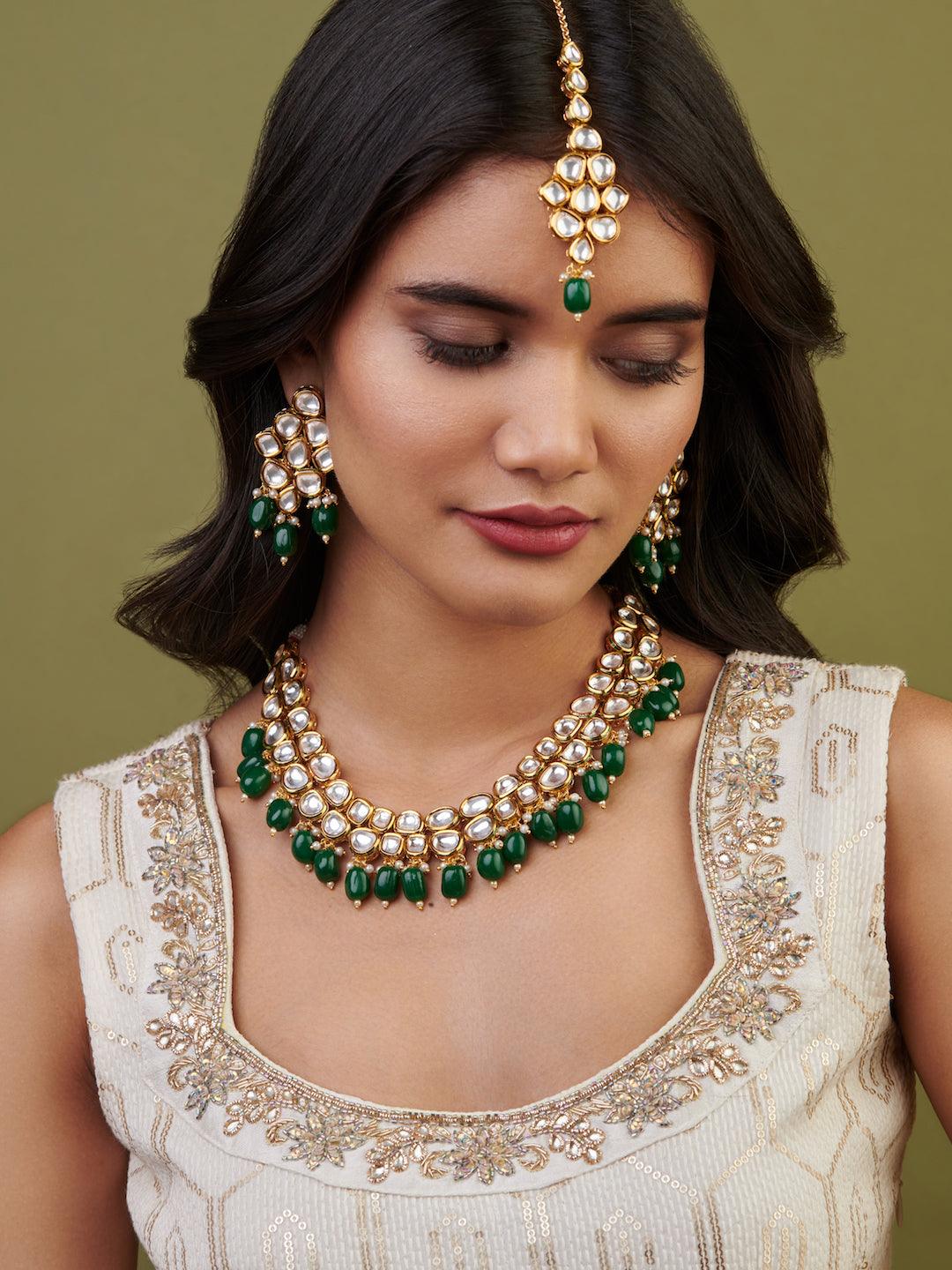  Meira Two of a Kind Kundan Set