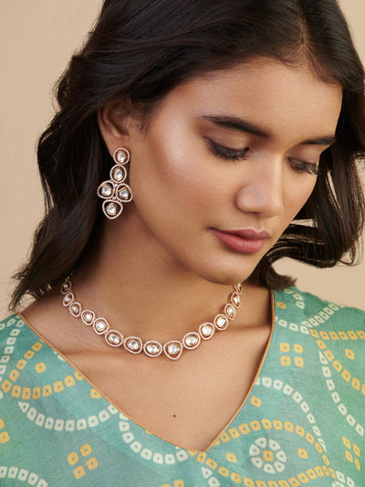 Meira "A String of Kundan Necklace" Set 