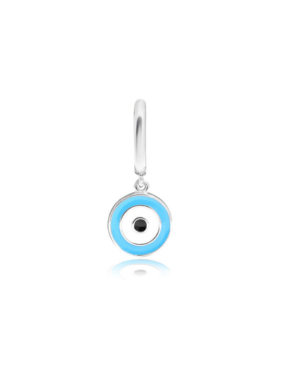 925 Silver Evil Eye Charms Of Dangling Earrings Curio Cottage