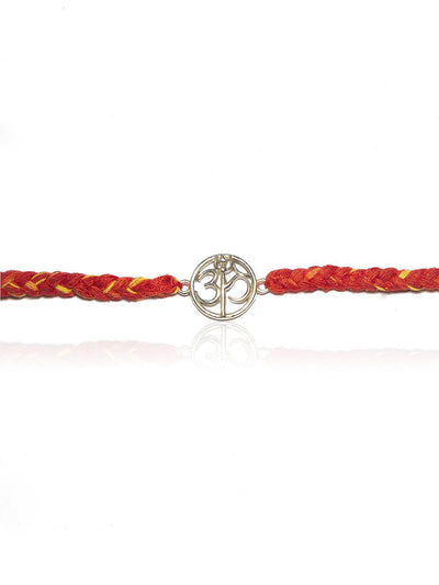 The Elevated State of Mind "OM" Pure Silver Rakhi 