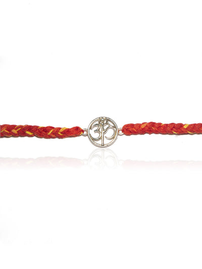 The Elevated State of Mind "OM" Pure Silver Rakhi 