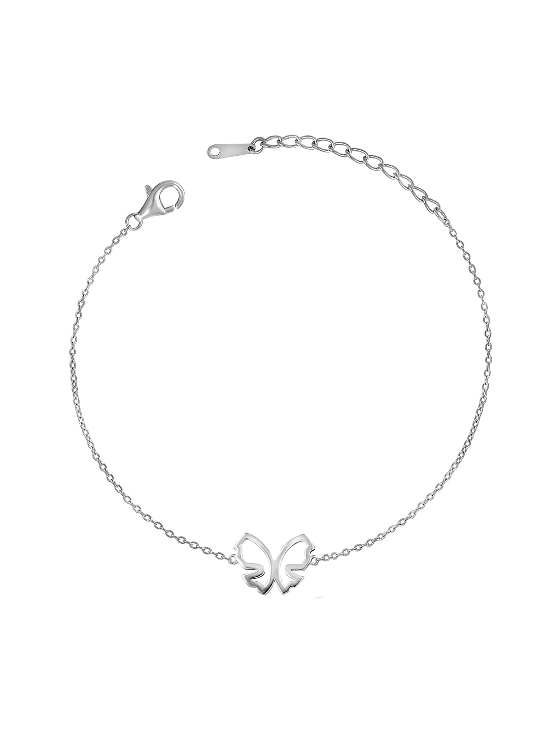 Buy online Silver Butterfly Bracelet from fashion jewellery for Women by  Addons for ₹320 at 60% off | 2024 Limeroad.com