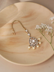 Vintage Charm Teardrop Maang Tikka