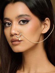 Kundan Floweret Nath