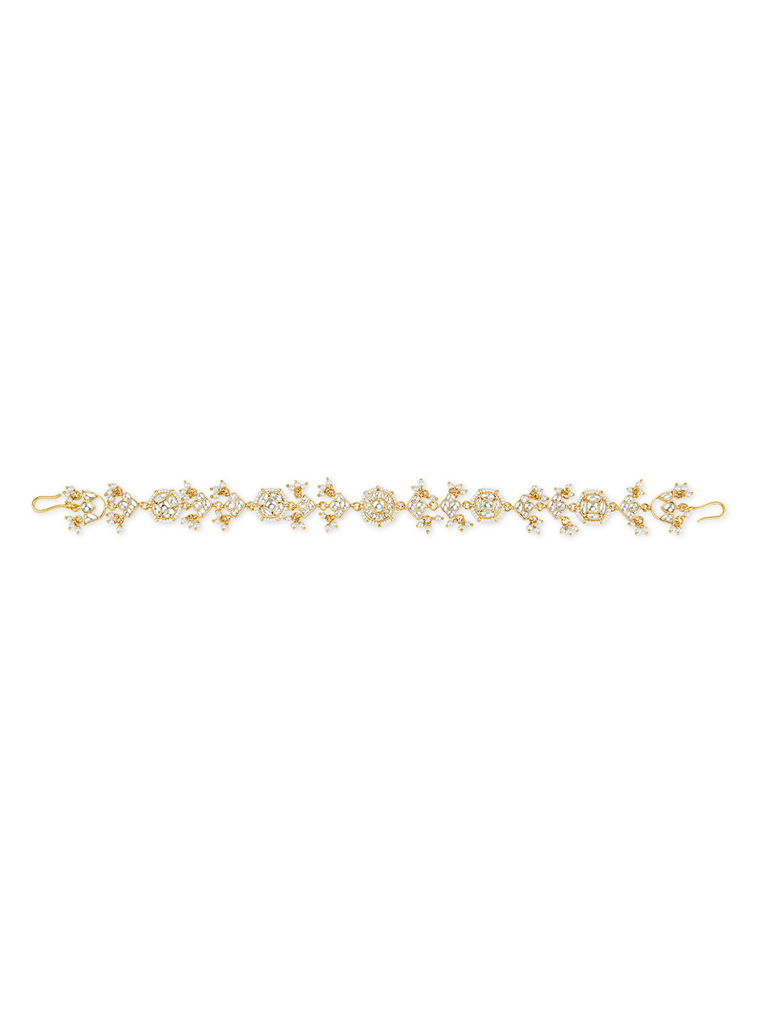 Glowing Kundan Streak Seeshphool