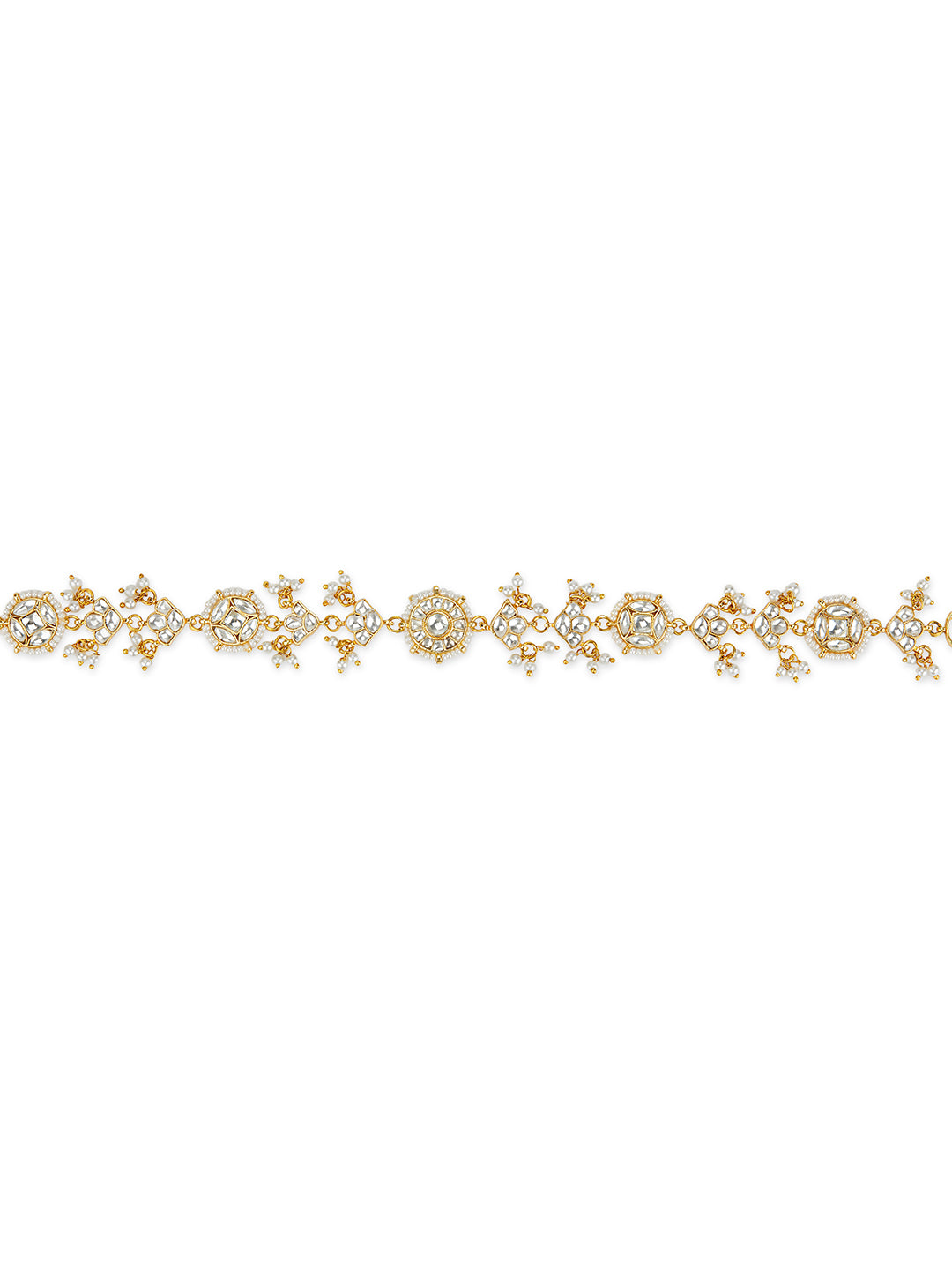 Glowing Kundan Streak Seeshphool