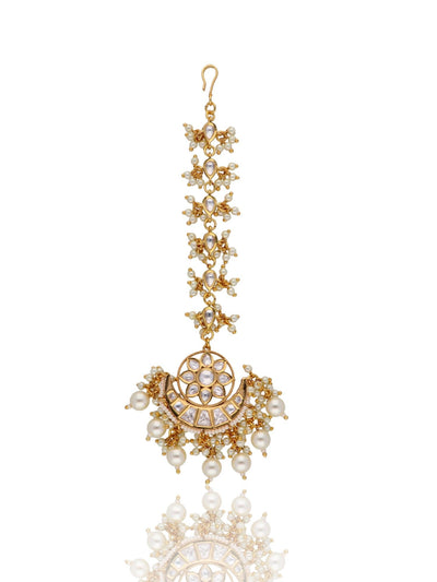 Bridal Kundan Tara Maangteeka 