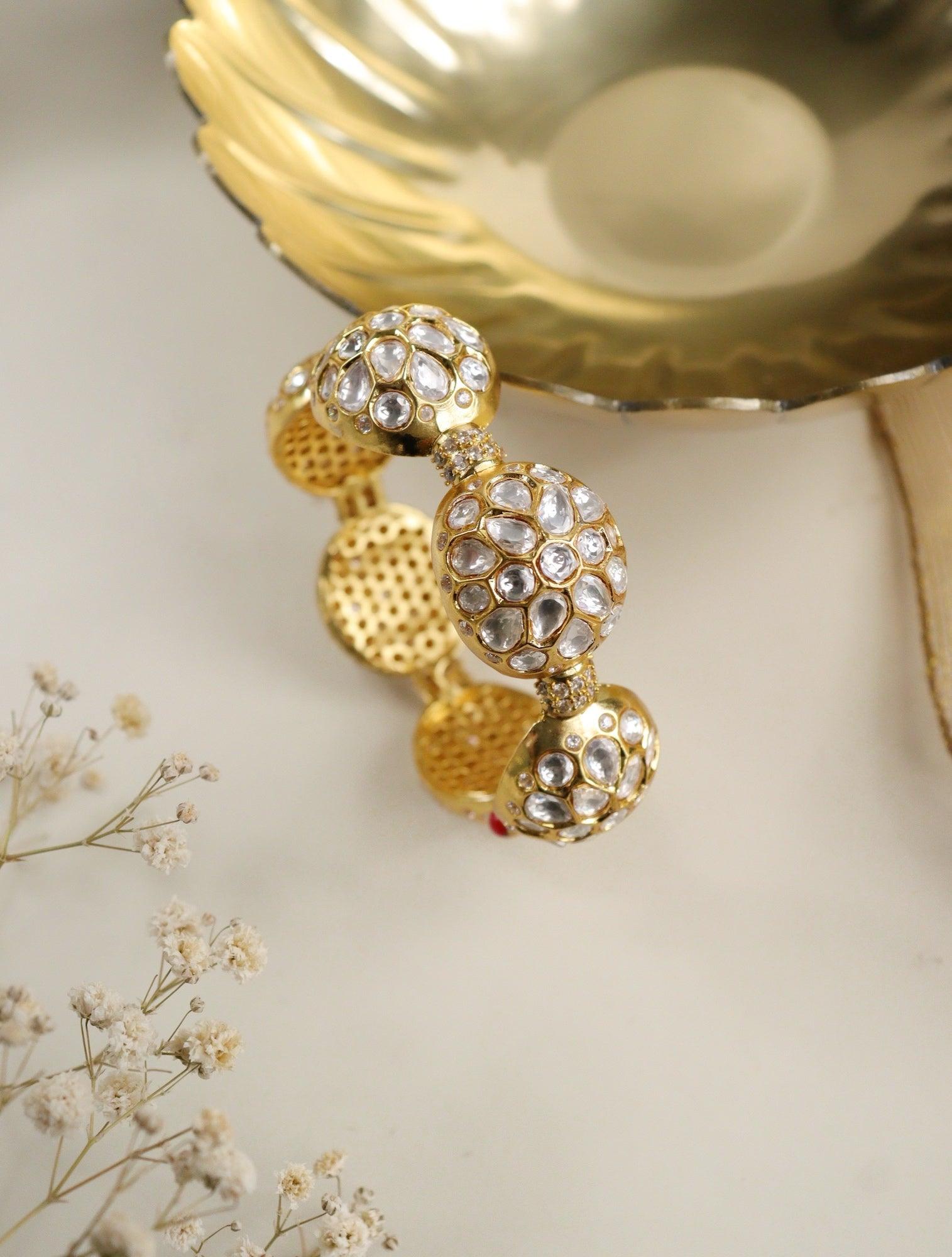 Bridal Dome of Kundan Bangle 