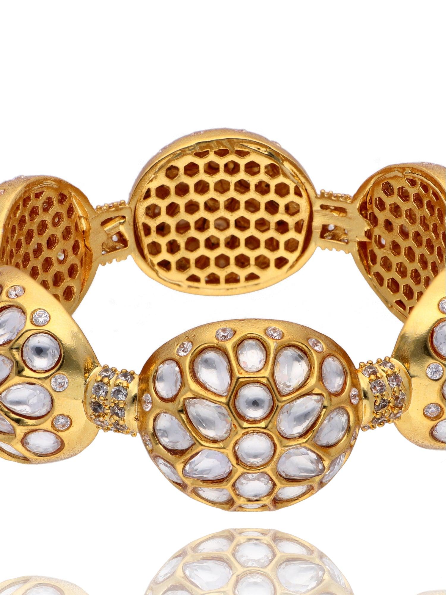 Bridal Dome of Kundan Bangle 