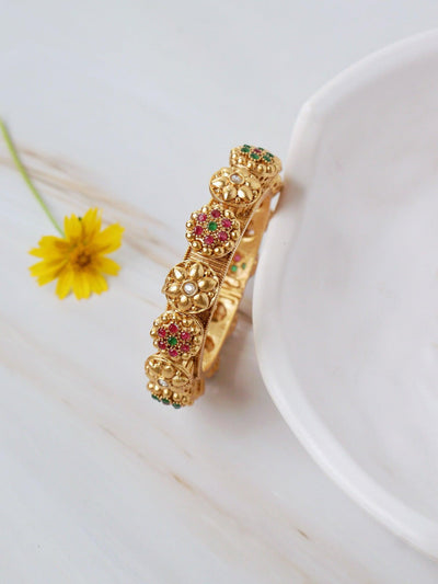  Blooming Hues Temple Bangle