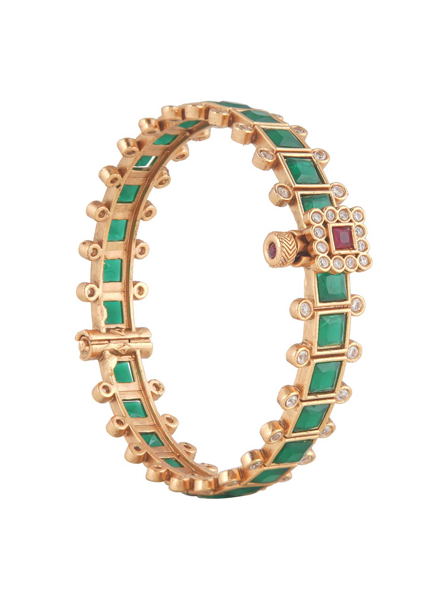 Meiraa Emerald Symphony Bangle