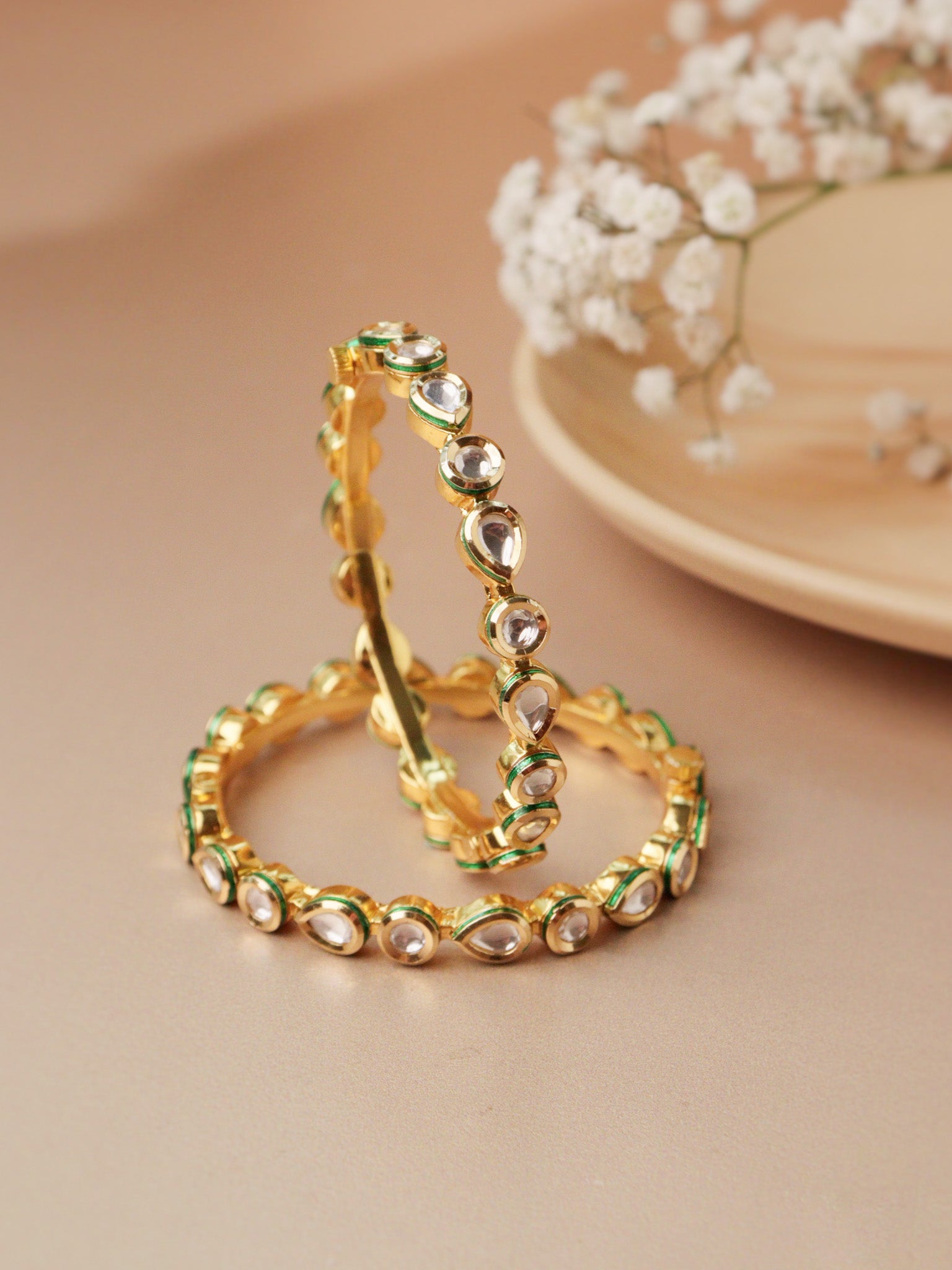 Uncut Kundan String Bangle