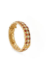 Rouge Love Kundan Bangle