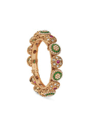 Kundan And Pearl Pacheli Bangle