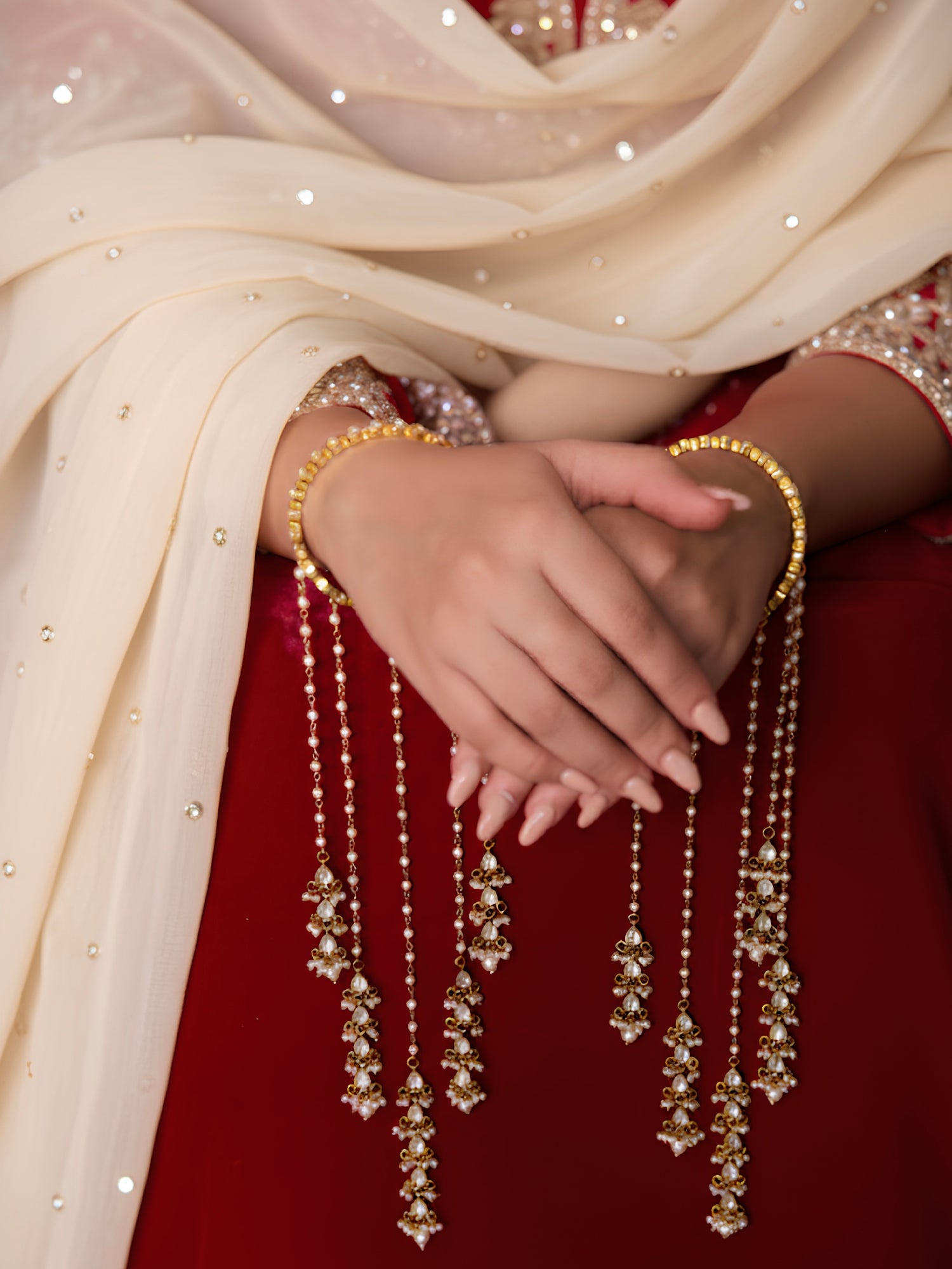 Kundan Trail Kaleera Bangle Pair