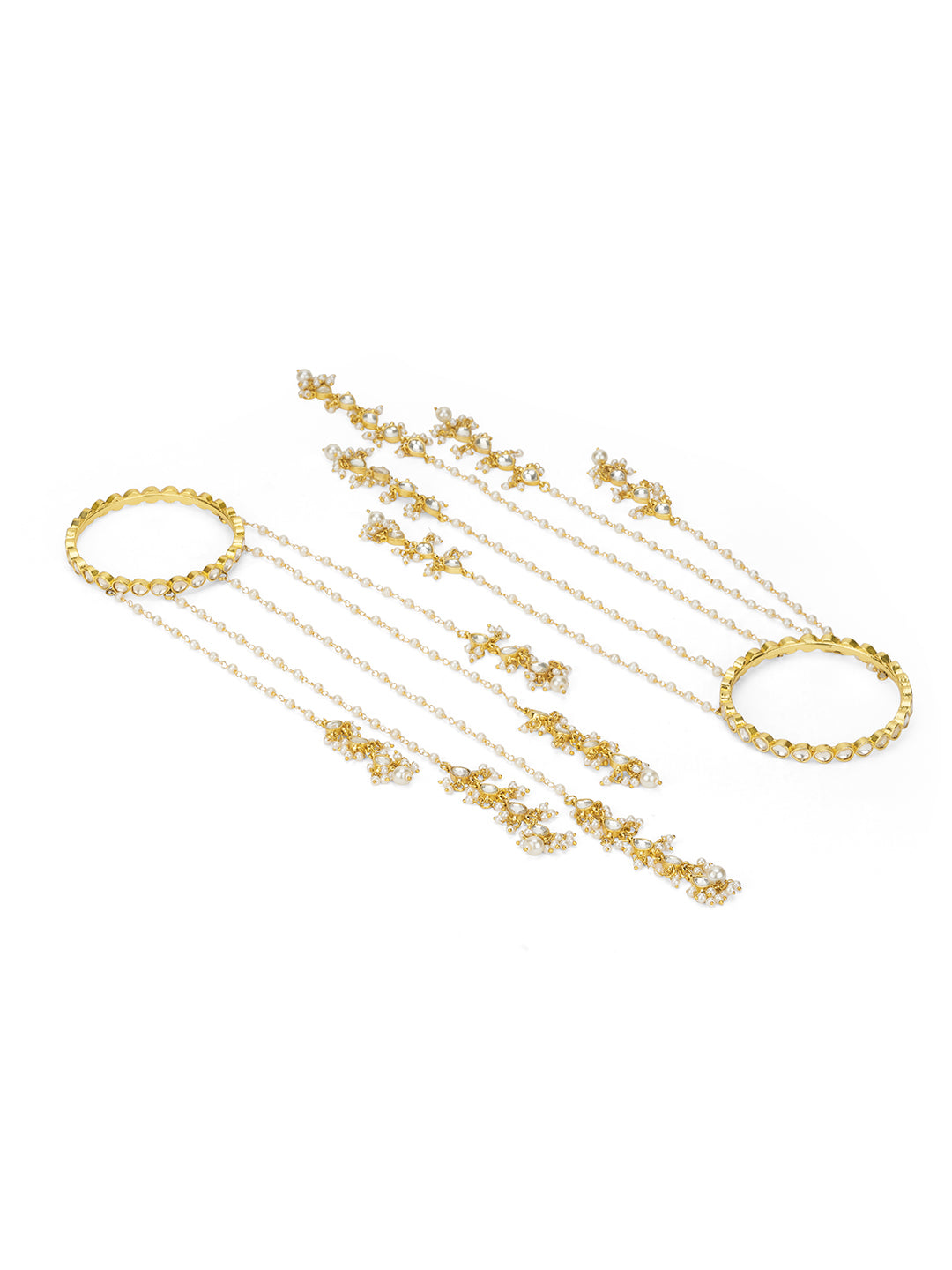 Kundan Trail Kaleera Bangle Pair