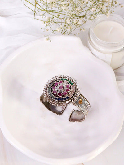 The Gypsy Rainbow Rain Cuff - Curio Cottage The Gypsy Rainbow Rain Cuff