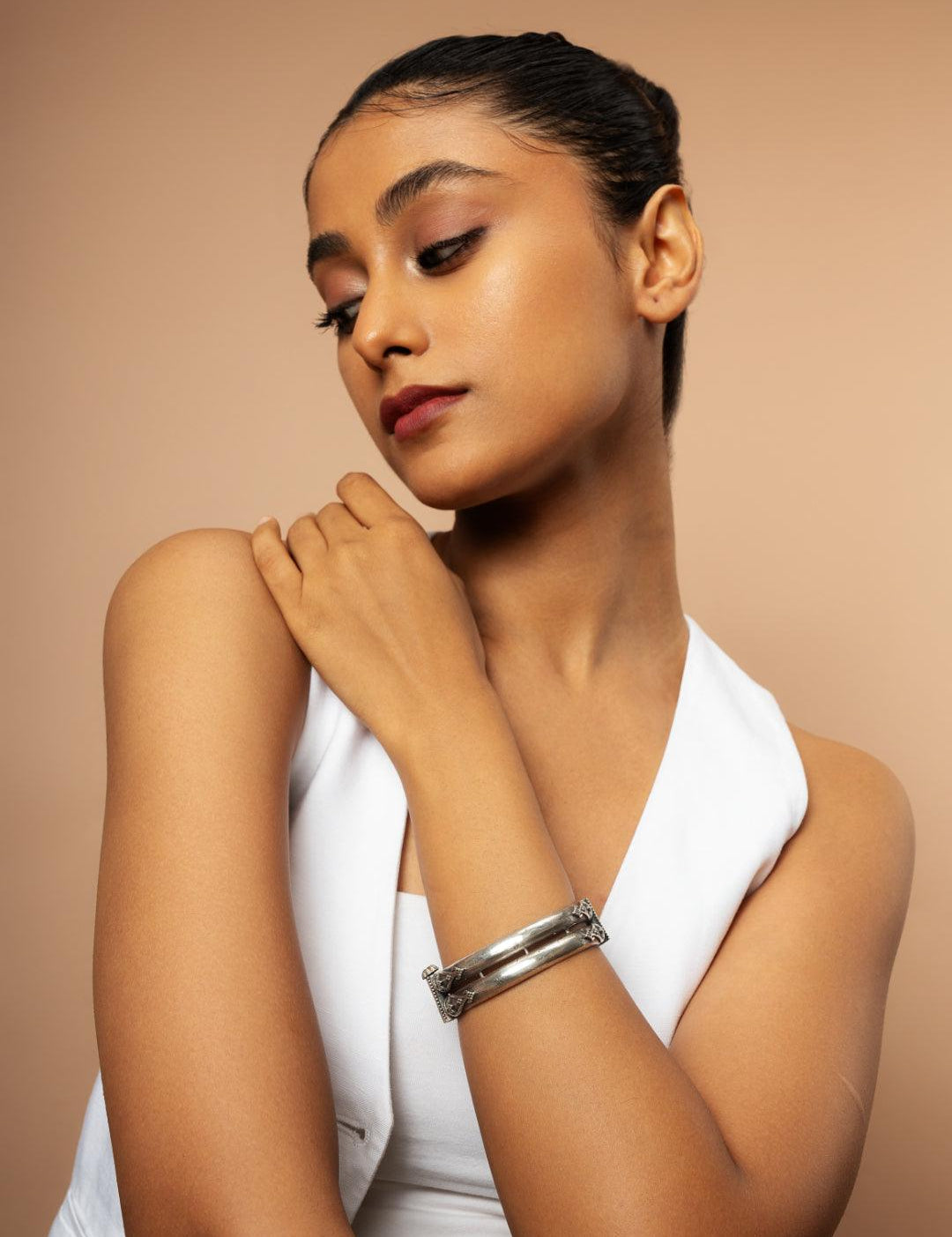 Oxidized Bangle