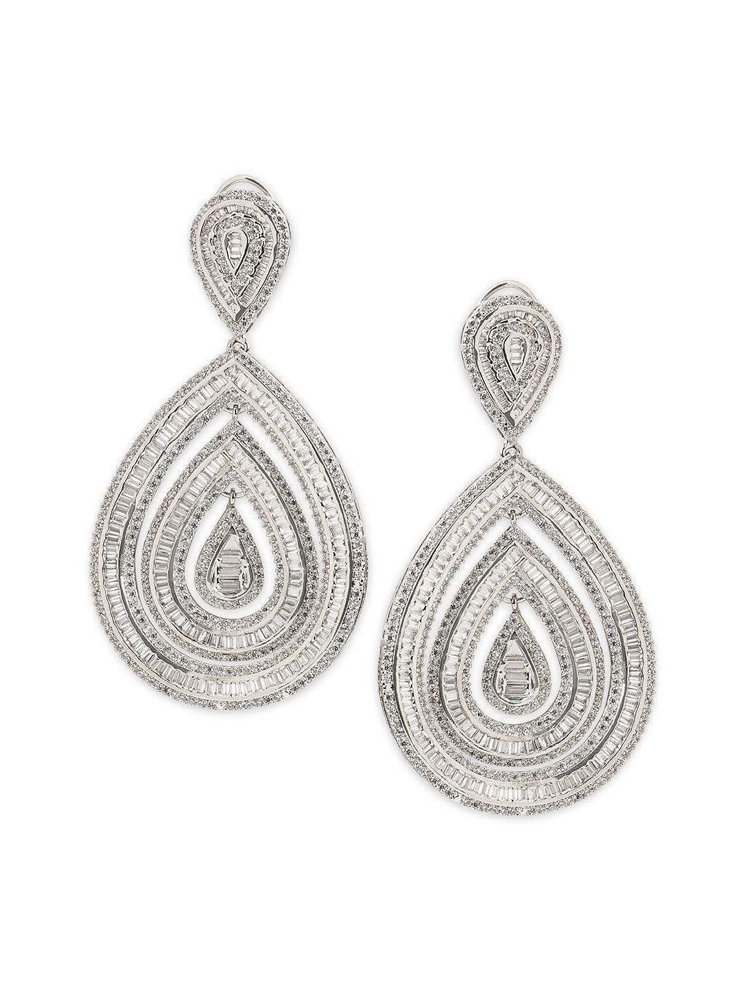 Dynasty Drops CZ Earrings 