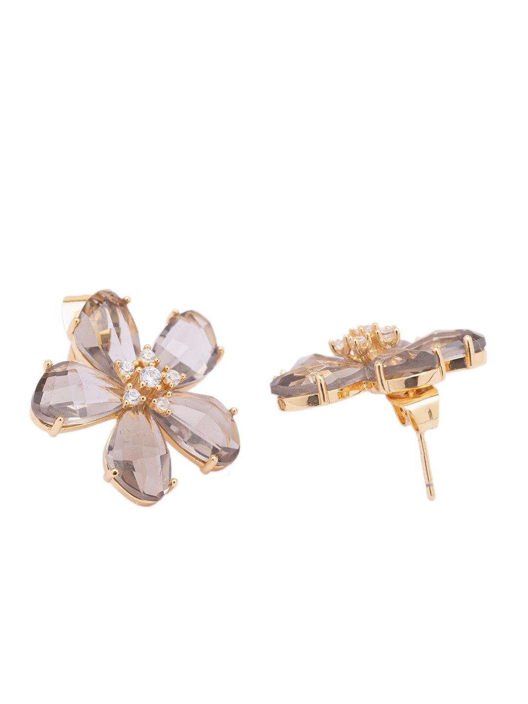 Floral Whisper Stud Earrings 