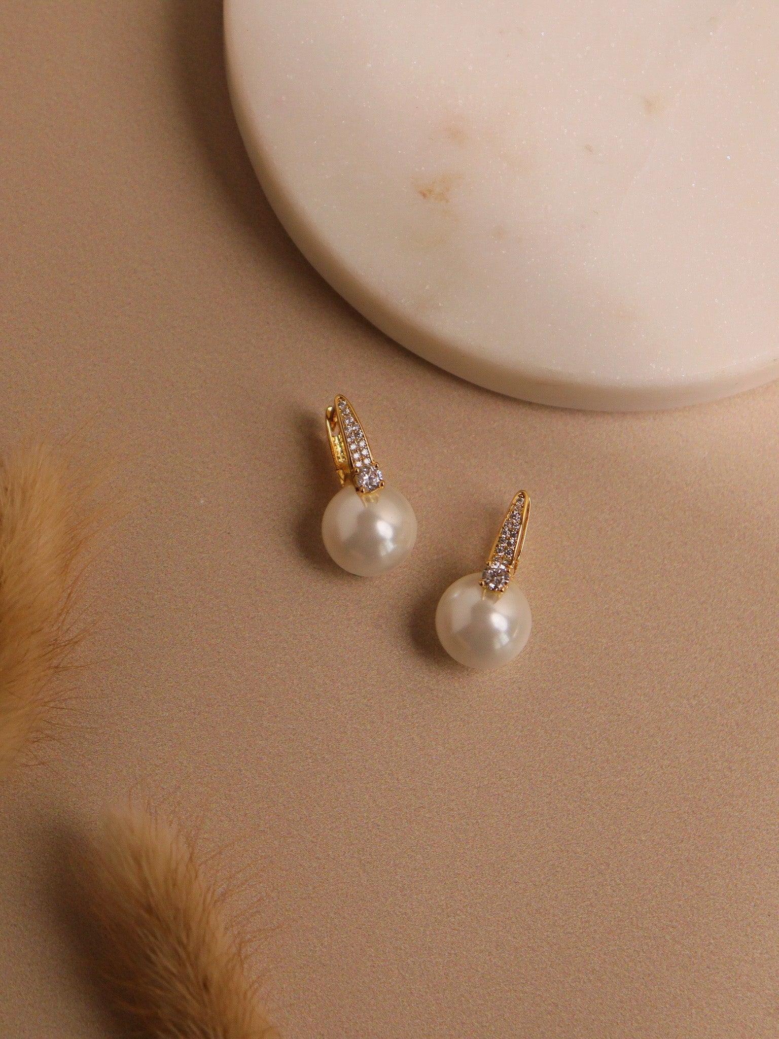 Pearl Stud Earrings