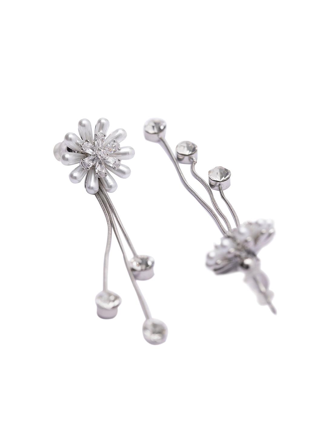 Floral Frost DanglerEarrings 