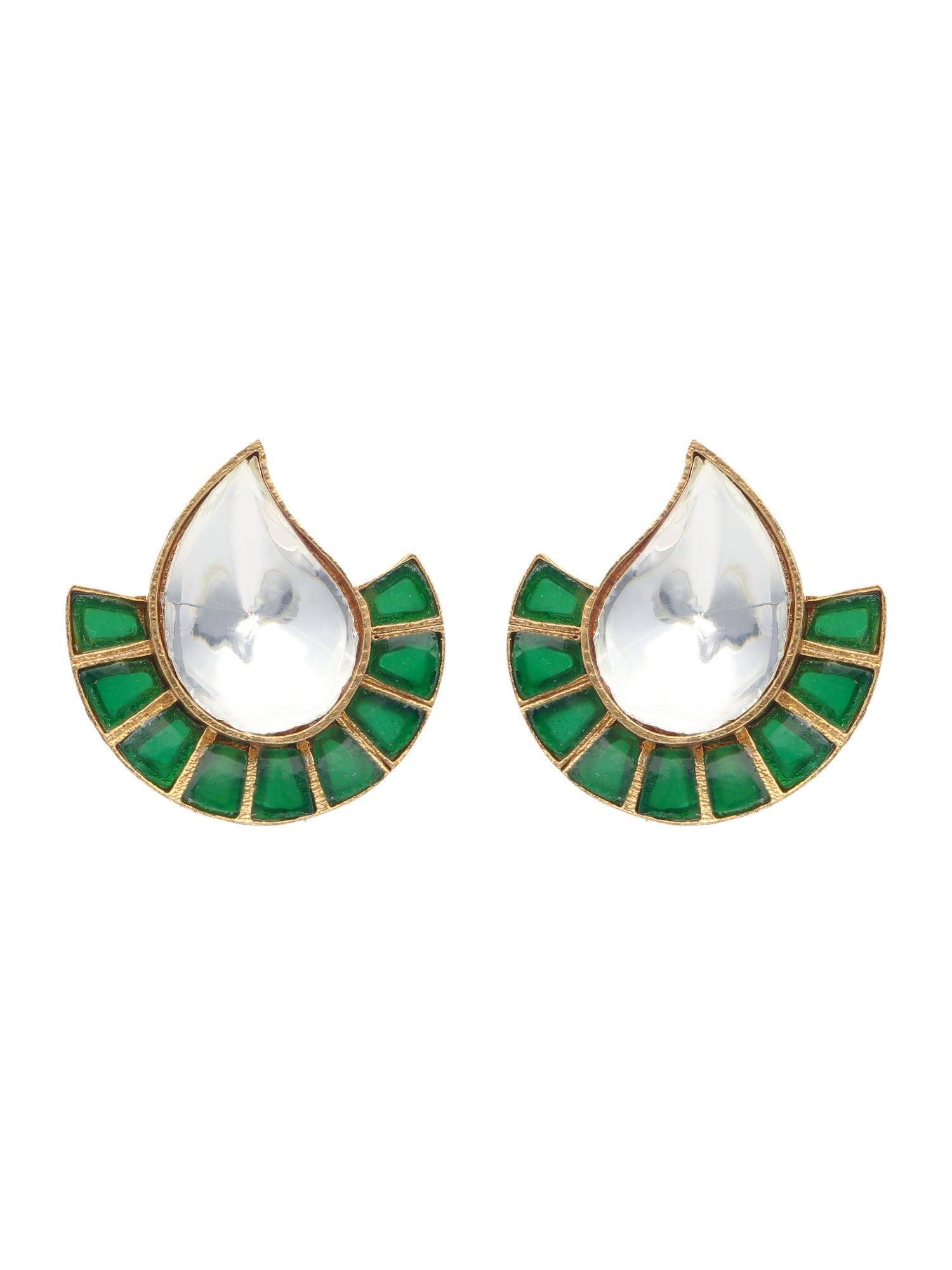 The Zoya Polki Diya Earrings 