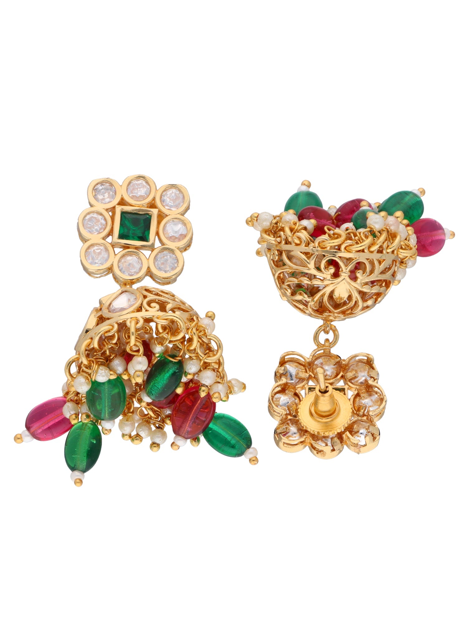 The Zoya Drops of Hues Mini Jhumki Earrings 