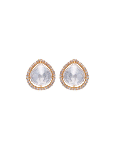  Kundan Drop The Zoya Stud Earrings