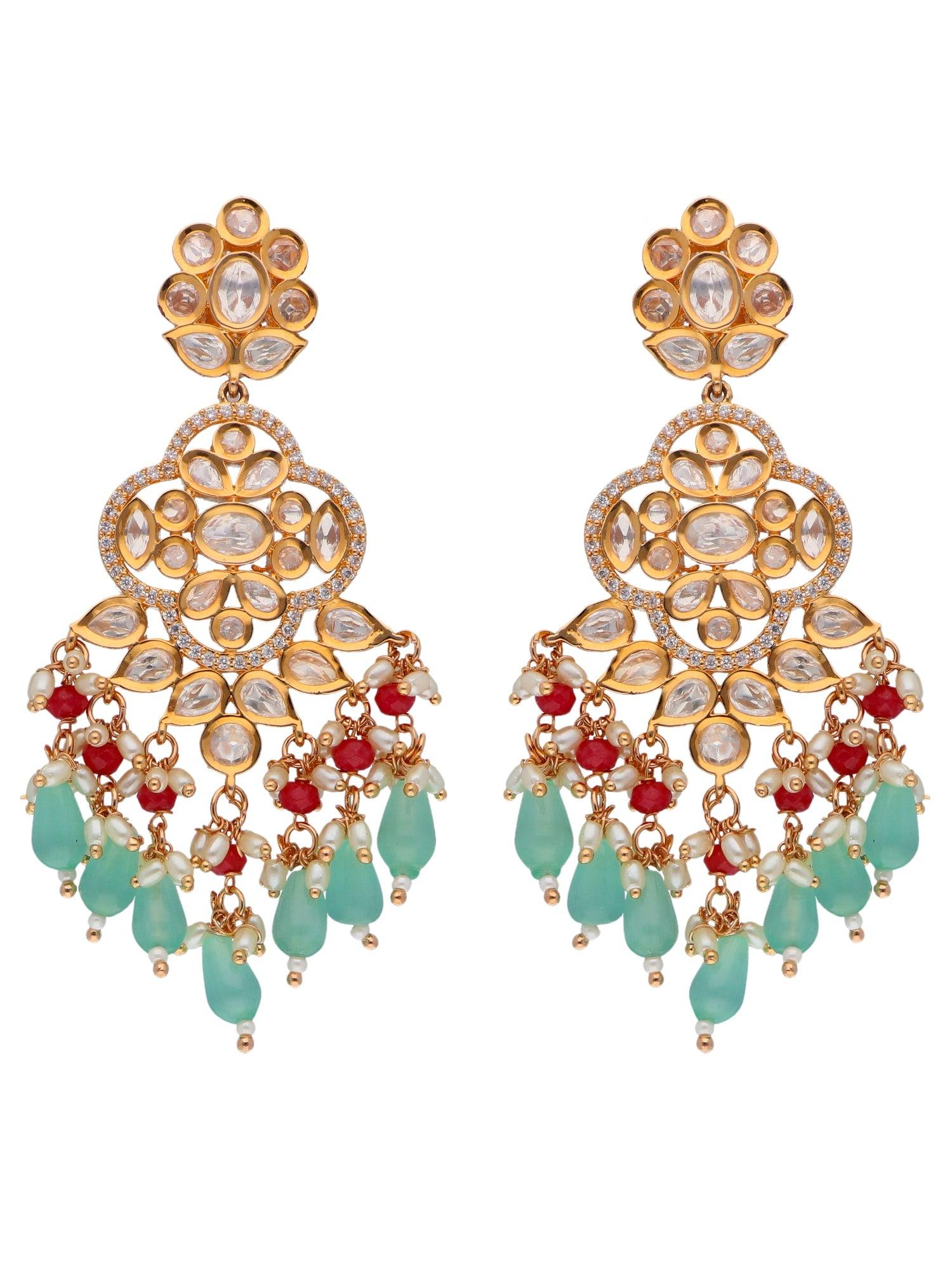 The Zoya Colours of Chandelier Dangler Earrings 