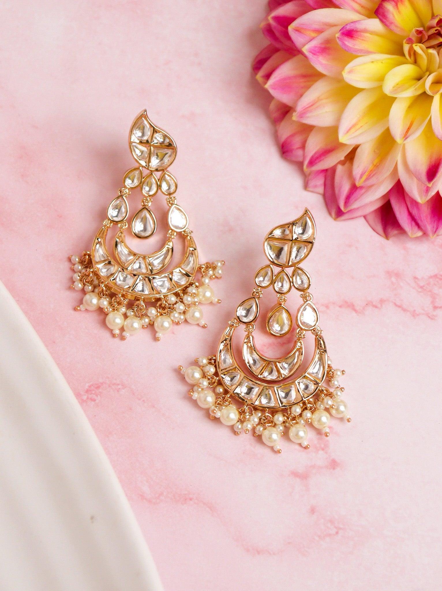 Bridal Gold Jhumka Design Fabulous Artificial Jewellery Collections J25404