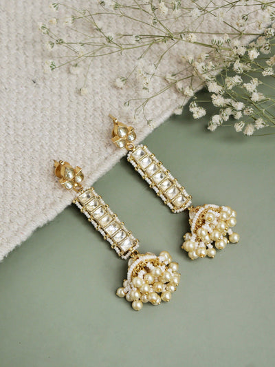 Zaveri Pearls Tassels With Dome-Shaped Jhumki Drops Earring For  Women-ZPFK6405 : Amazon.in: Jewellery
