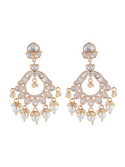 Meiraa Glimmering Kundan Chandbali