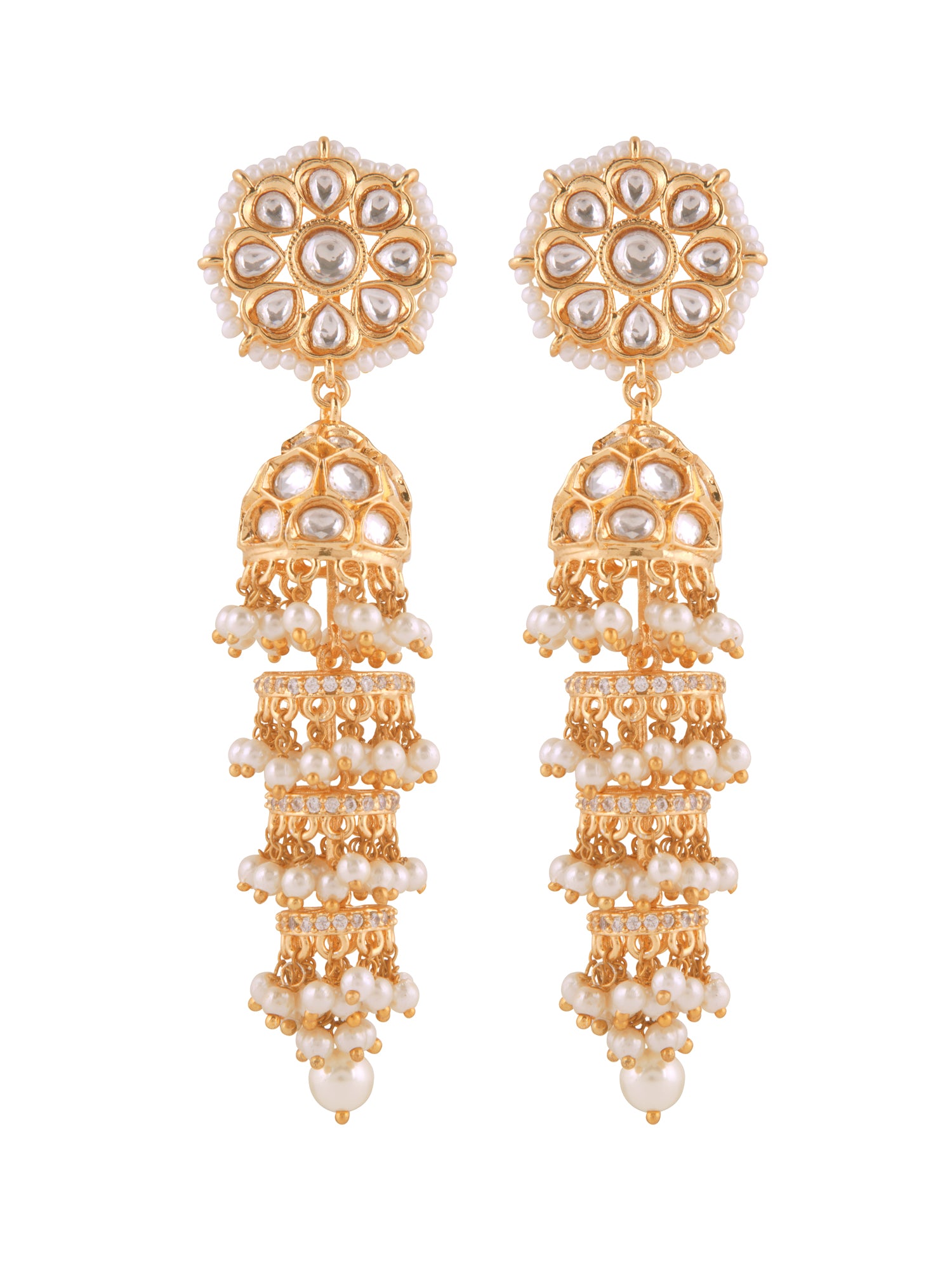 Luminous Meiraa Jhumki Earrings
