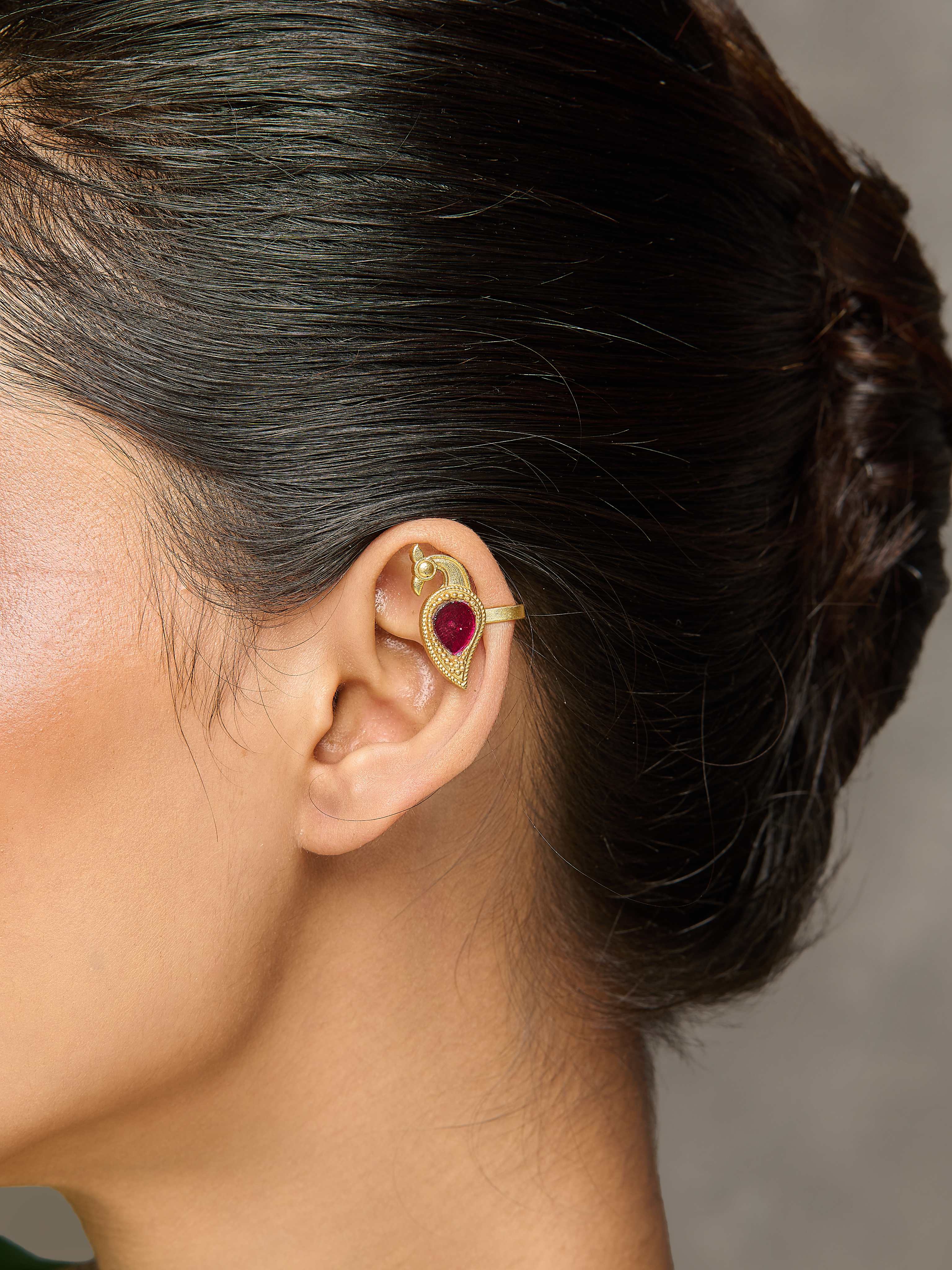 Pink Tokai Ear Cuff