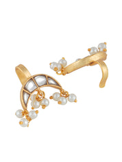 Crescent Glow Ear Cuff