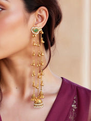Singing Birds Jhumki Duster Earrings