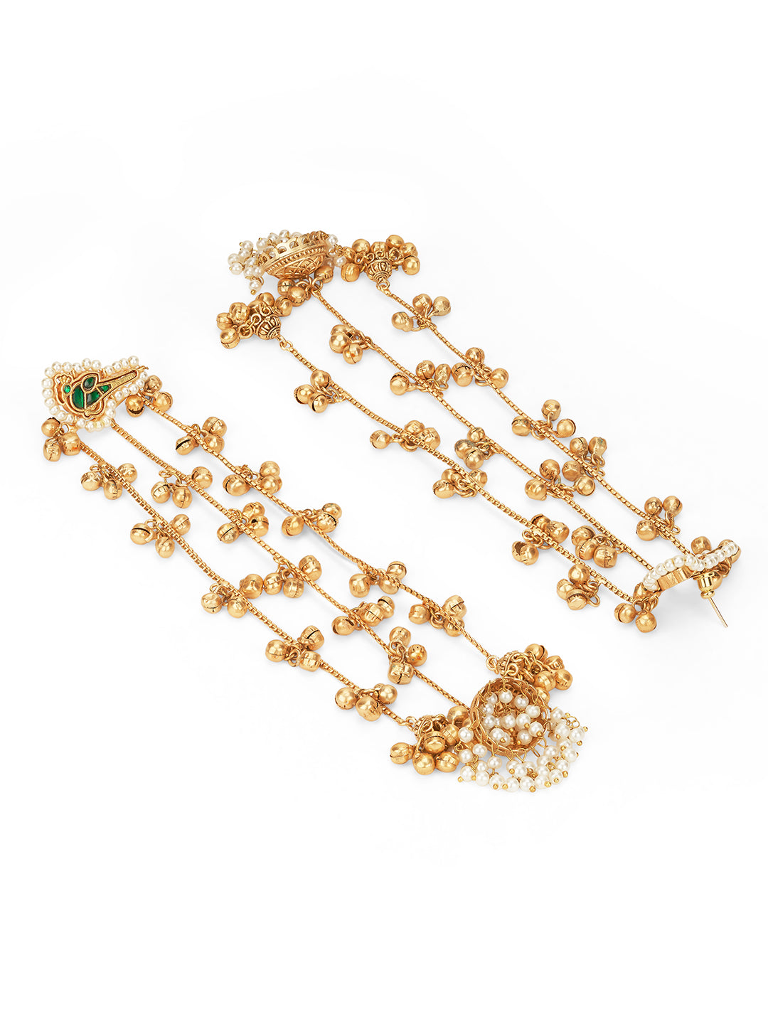 Singing Birds Jhumki Duster Earrings