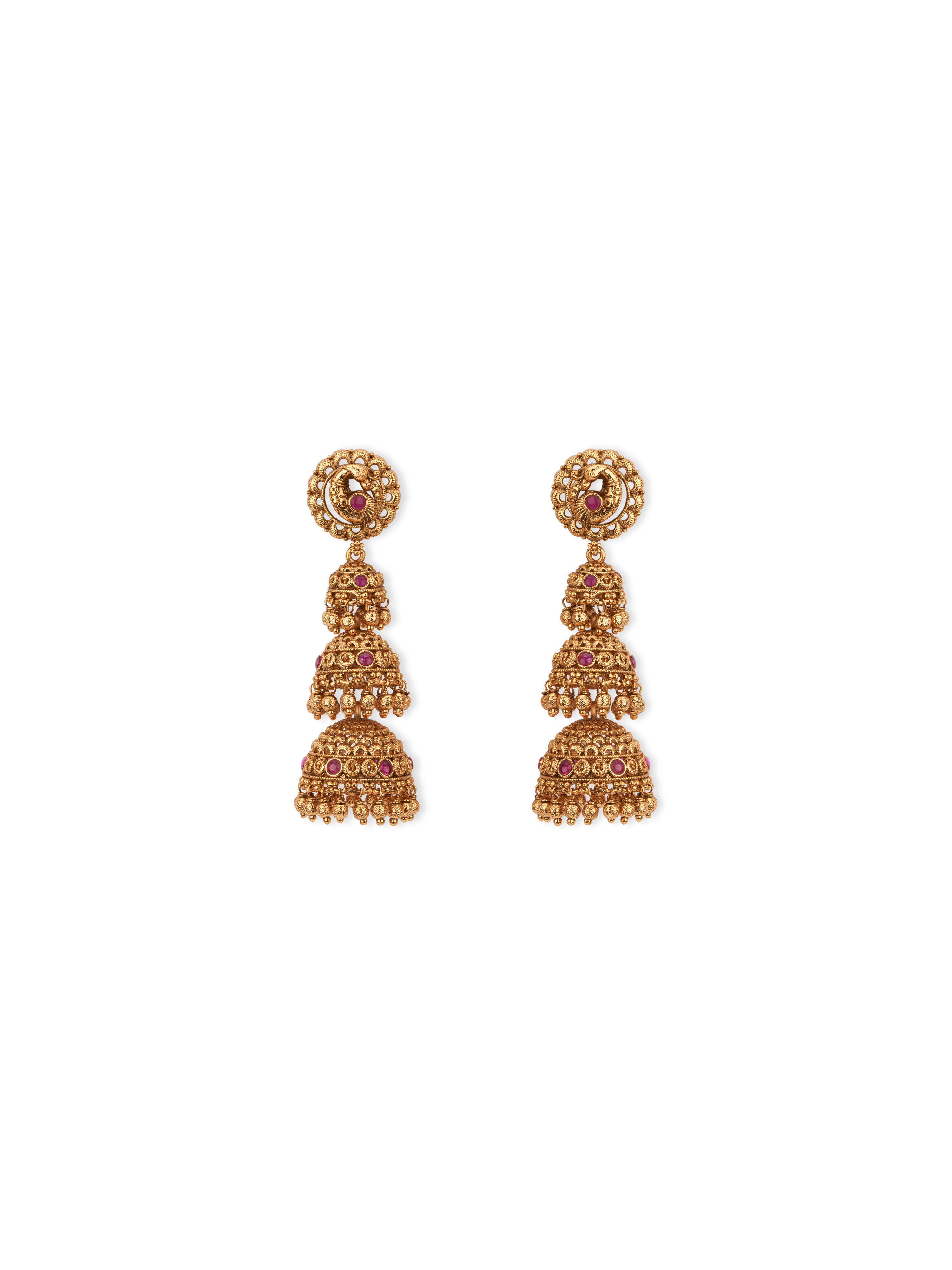 Luminous Laxmi Trio Jhumki