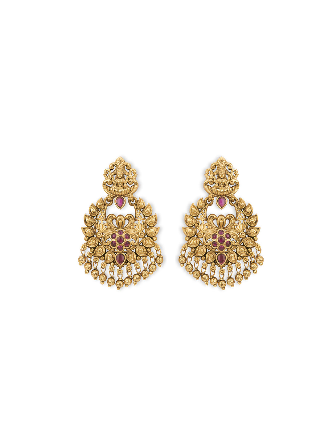Sacred Swan Temple Earrings